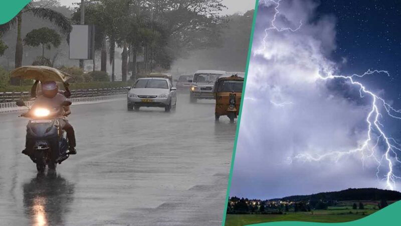 NiMET Warns of Thunderstorms, Rains in Kano, 17 Others, Full List Emerges