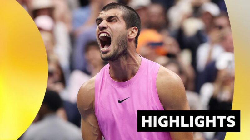 Alcaraz overcomes Sinner to win US Open