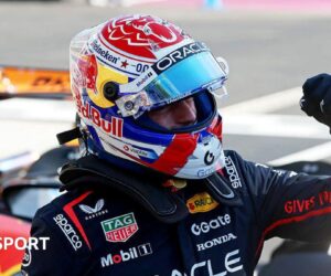 Italian Grand Prix: Max Verstappen takes pole ahead of Lando Norris at Monza