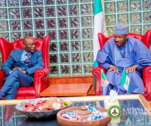 FirstBank CEO pays trio purpose visit to Governor Radda