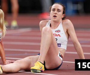 Shock as GB's Muir crashes out of 1500m