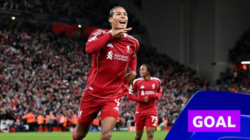 Virgil Van Dijk: Liverpool score in stoppage time to beat Atletico Madird
