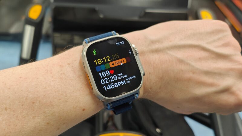 I just tested the Apple Watch Ultra 3’s heart rate tracking against a Polar H10 chest strap – here are the results