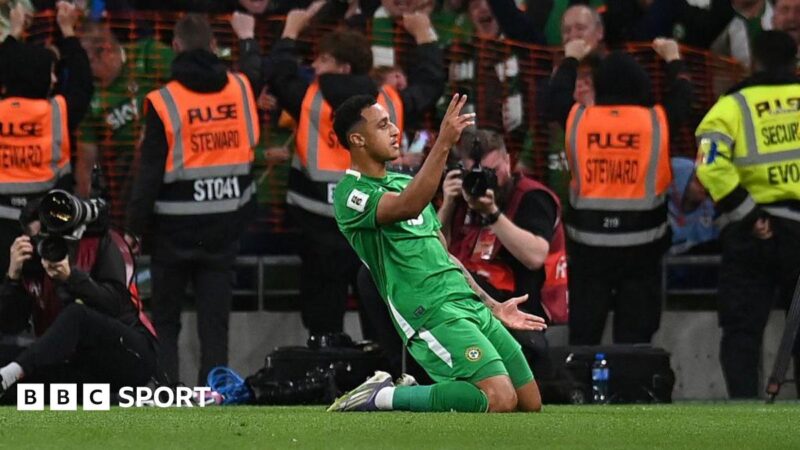 Republic of Ireland 2-2 Hungary: Adam Idah ends busy week with crucial goal