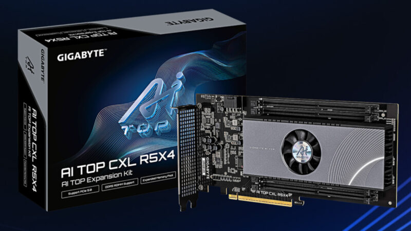 Gigabyte drops a stealthy 512GB memory card that could shake up every high-end workstation and AI setup overnight