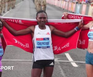 Great North Run: Eilish McColgan third as Sheila Chepkirui wins women’s race