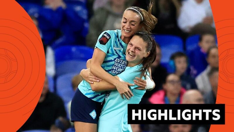 Goodwin stars as London City beat Everton to claim first WSL win