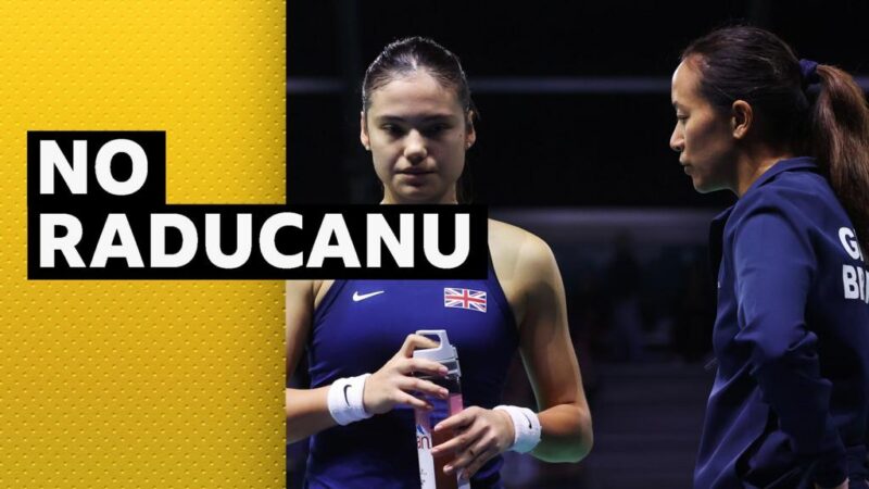 How will Great Britain cope without Emma Raducanu?