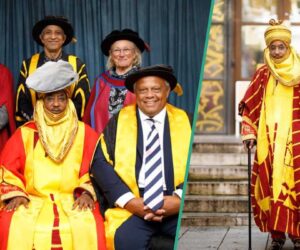 Kano Emir Sanusi Earns PhD in Law from UK University, Photos Trend