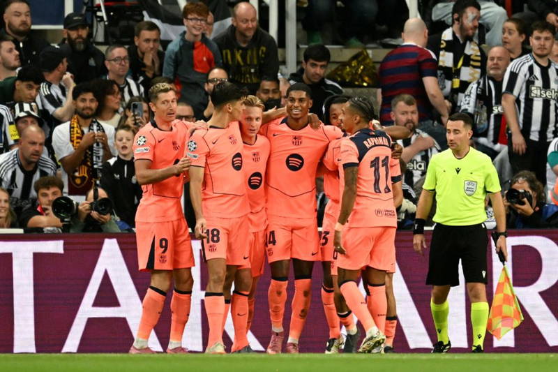 UEFA Champions League: ‘Rejected’ Rashford shines as Barcelona edge Newcastle