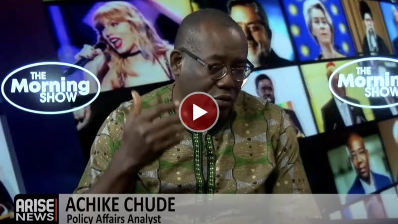 Achike Chude: Ethnic Politics Robs Nigeria of Its Best Leaders