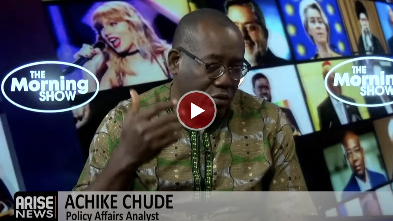 Achike Chude: Ethnic Politics Robs Nigeria of Its Best Leaders