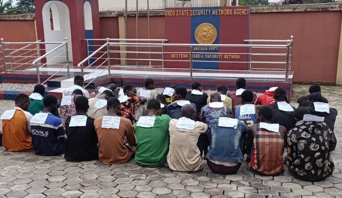 Amotekun Nabs 28 Suspects, Recovers, Returns Stolen Cattle to Fulani Herdsmen in Ondo
