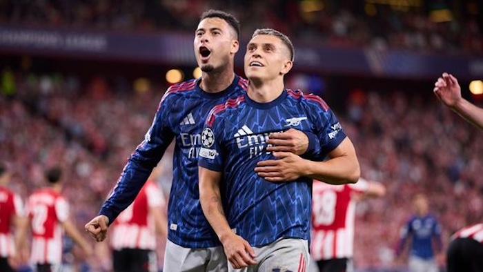 Arteta Hails Martinelli, Trossard Impact After Champions League Victory Over Athletic Bilbao 