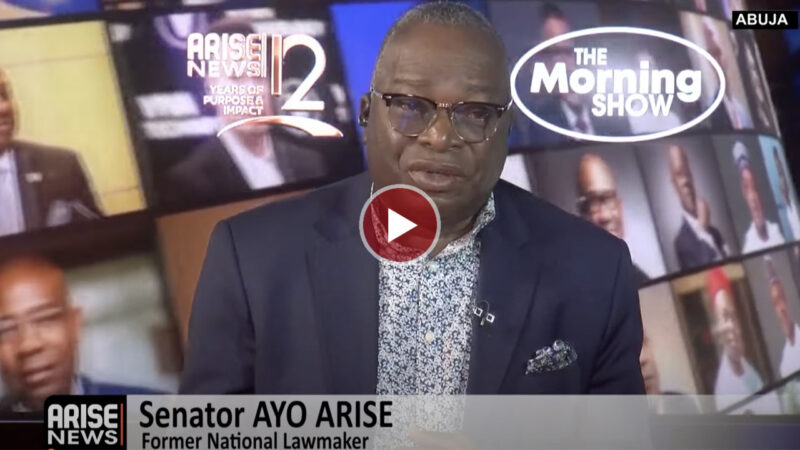 Senator Ayo Arise: Wike Cannot Be Pushed Aside In Rivers Politics, President Right To Intervene