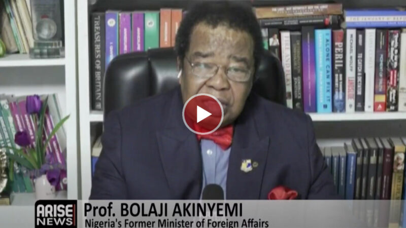 Akinyemi: Tinubu Needs Foreign Policy Adviser To Ensure Implementation of International Agreements