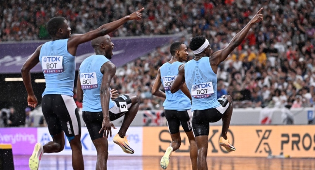Botswana stun USA after winning 4x400m men’s gold at Tokyo 2025