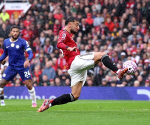 Fernandes Hits 100th Goal As Manchester United Beat Chelsea 2-1 In Dramatic Old Trafford Clash