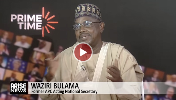 Waziri Bulama: There Is No CPC Anymore, APC Is What Matters