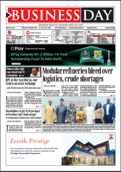 BusinessDay 03rd Sep 2025