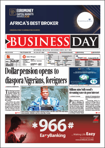 BusinessDay 26th Sep 2025