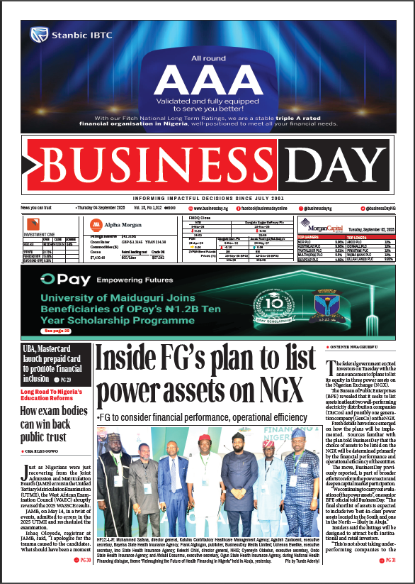 BusinessDay 04th Sep 2025