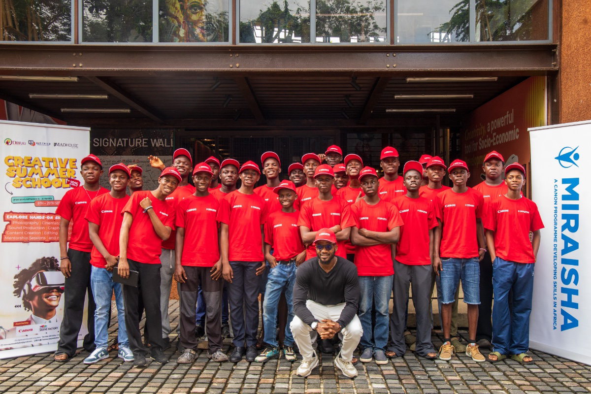 Canon, Debra’s Palace Expand Creative Summer School to Train Nigerian Youth