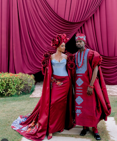 15 artisans spent 4,590 hours crafting my wedding gown – Temi Otedola