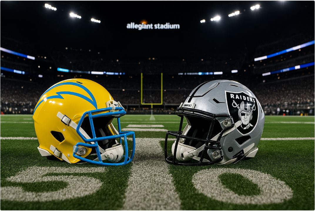 Chargers vs Raiders Odds (MNF): Jeanty, Hampton & Pick