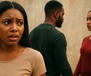 Drama as side chick is denied by married man after confronting wife