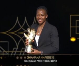 Ballon d’Or 2025: Nnadozie finishes fourth in Women’s Yashin Trophy