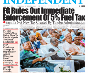 Top Stories For Today (10/09/25) – Independent Newspaper Nigeria