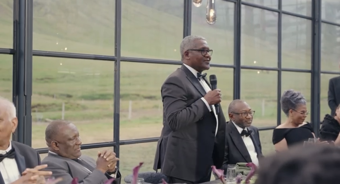 Dangote suggests party location for Temi’s future babies