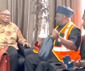 Dele Momodu Hosts Peter Obi For Breakfast In Accra