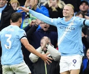 Haaland double fires Man City to 3-0 derby win over Man United