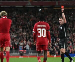 Ekitike apologizes to Liverpool fans after red card exit