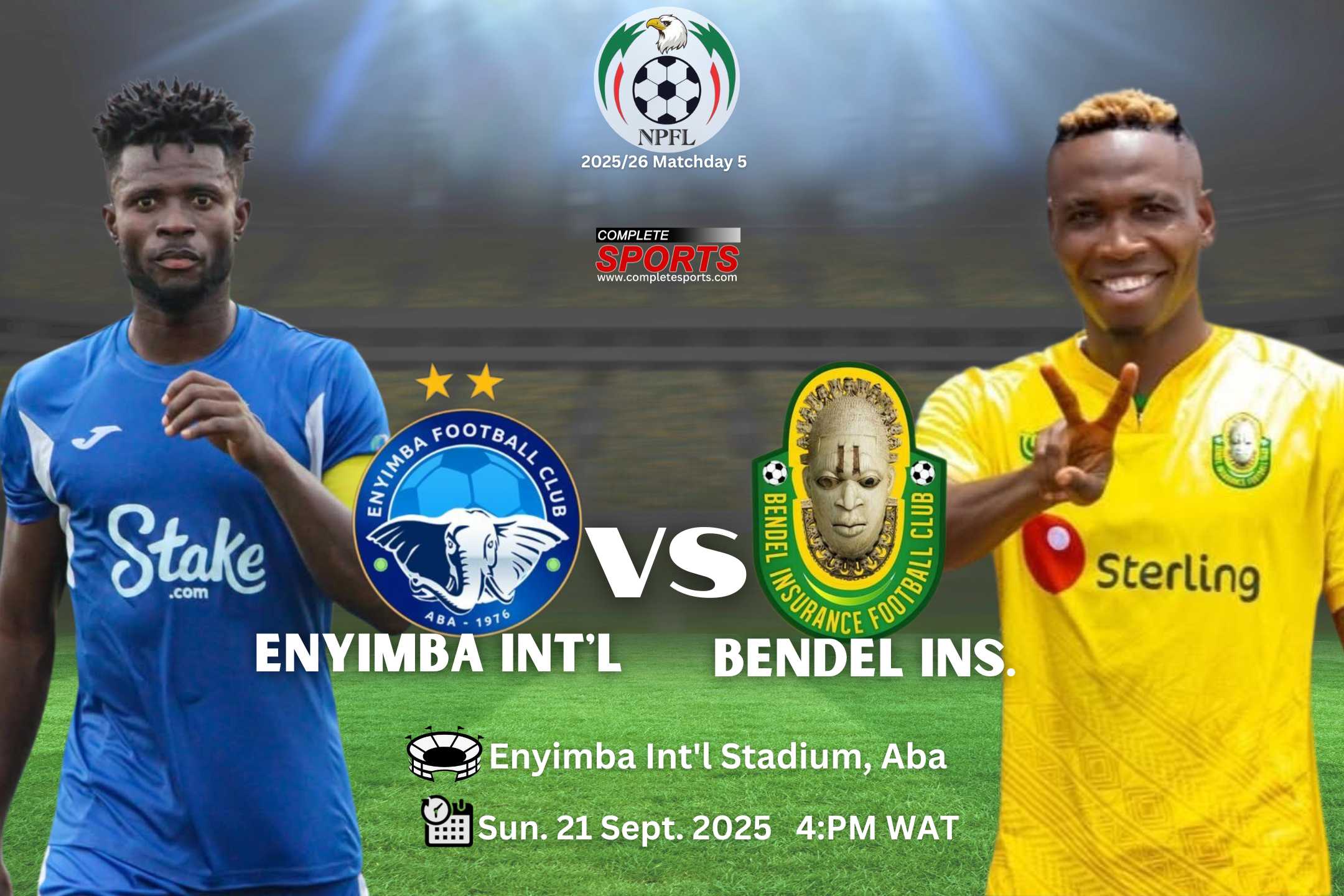 Enyimba Captain Ufere Confident Of Victory Over Bendel Insurance