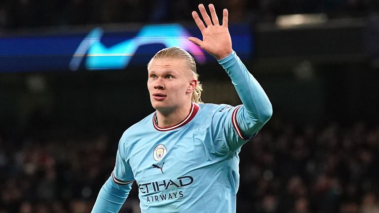 Haaland Scores Landmark Goal As City Beat 10-man Napoli In Champions League