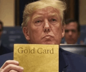 Trump launches $1m “gold card” visa for wealthy foreigners