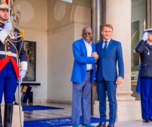 Tinubu, Macron Hold Meeting In Paris