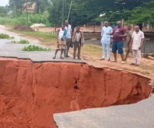 Major Road Linking Umuenyere Alayi, Item Communities In Abia Collapses