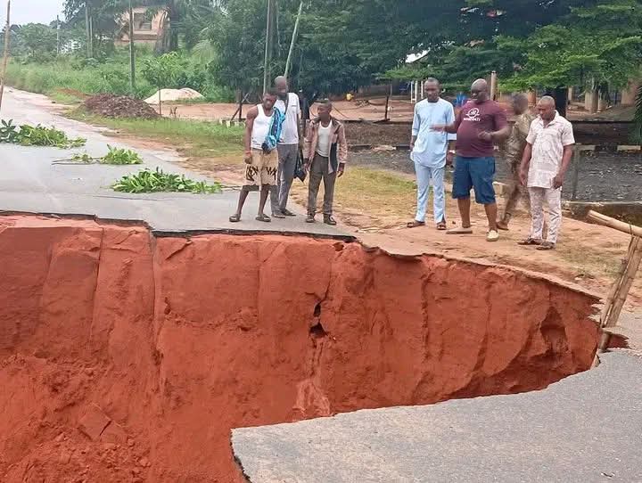 Major Road Linking Umuenyere Alayi, Item Communities In Abia Collapses