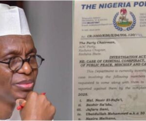 Police summon El-Rufai over criminal allegations