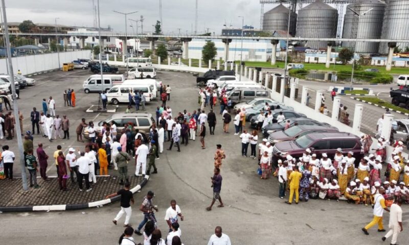 Fubara’s Loyalists Storm Government House Gate