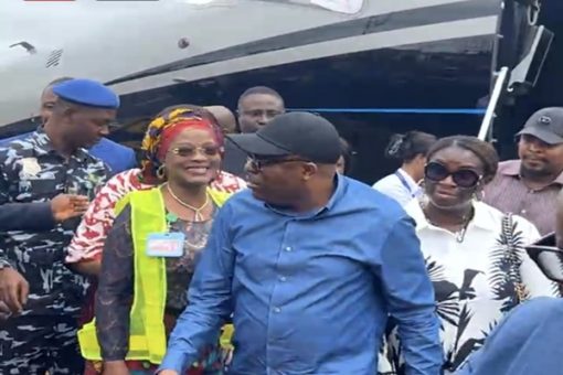 Breaking: At last, Fubara arrives Port Harcourt to resume duties as Rivers governor
