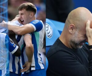 Seagulls punish Pep Guardiola’s side with late comeback
