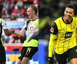 Nmecha, Adeyemi help Dortmund go top after beating ten-man Heidenheim