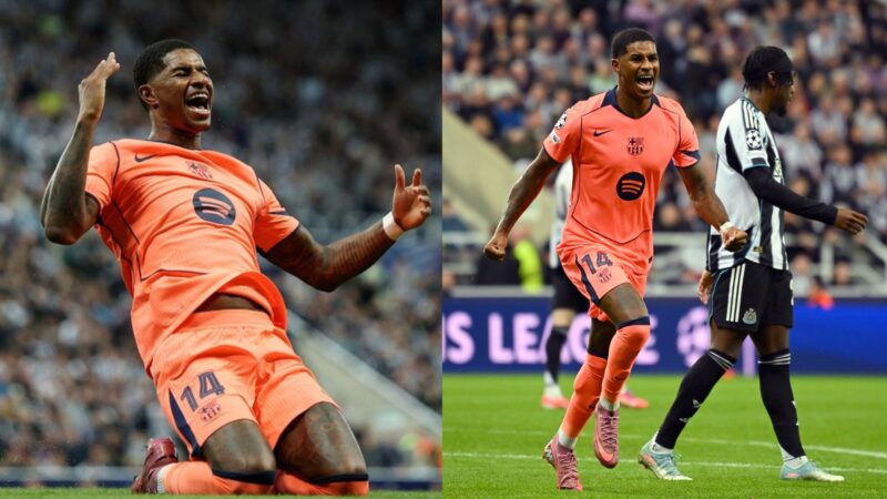 Rashford stars with brace to sink Newcastle as Barcelona claim away win