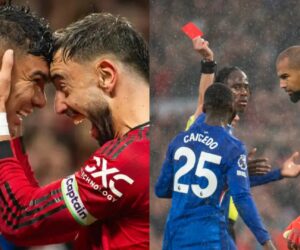Man United beat Chelsea in clash that saw Sanchez, Casemiro sent off