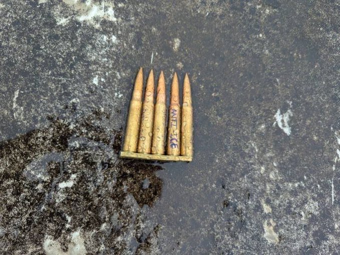 Gunman wrote ‘ANTI-ICE’ on unused bullet in fatal attack on U.S. Immigration office